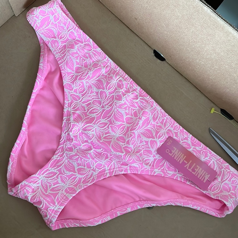 NWT bikini booty lift bottoms deck butt accent shaping